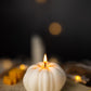 Pumpkin Soy Candle - Fall & Halloween Decor, Pumpkin Shaped, Scented