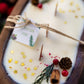 Handcrafted Christmas Wooden Dough Bowl Candle - Farmhouse Decor, Soy Wax Scented
