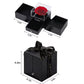 Elegant Red & Black Rose Flower Gift Box | Perfect for Mother's Day & Valentine's
