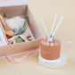 New Luxury Gift Set for Woman / Rose Flower Scented Reed Diffusers Set /Self care gift box for her