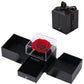 Elegant Red & Black Rose Flower Gift Box | Perfect for Mother's Day & Valentine's
