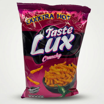 Taste Lux Crunchy EXXTRA HOT Jalapeno Flavour (118g)