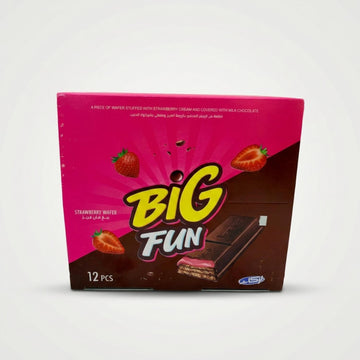 Big Fun strawberry wafer ￼12 pieces