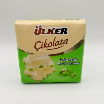 Çikolata - Antep Fıstıklı Beyaz Çikolata (65g)