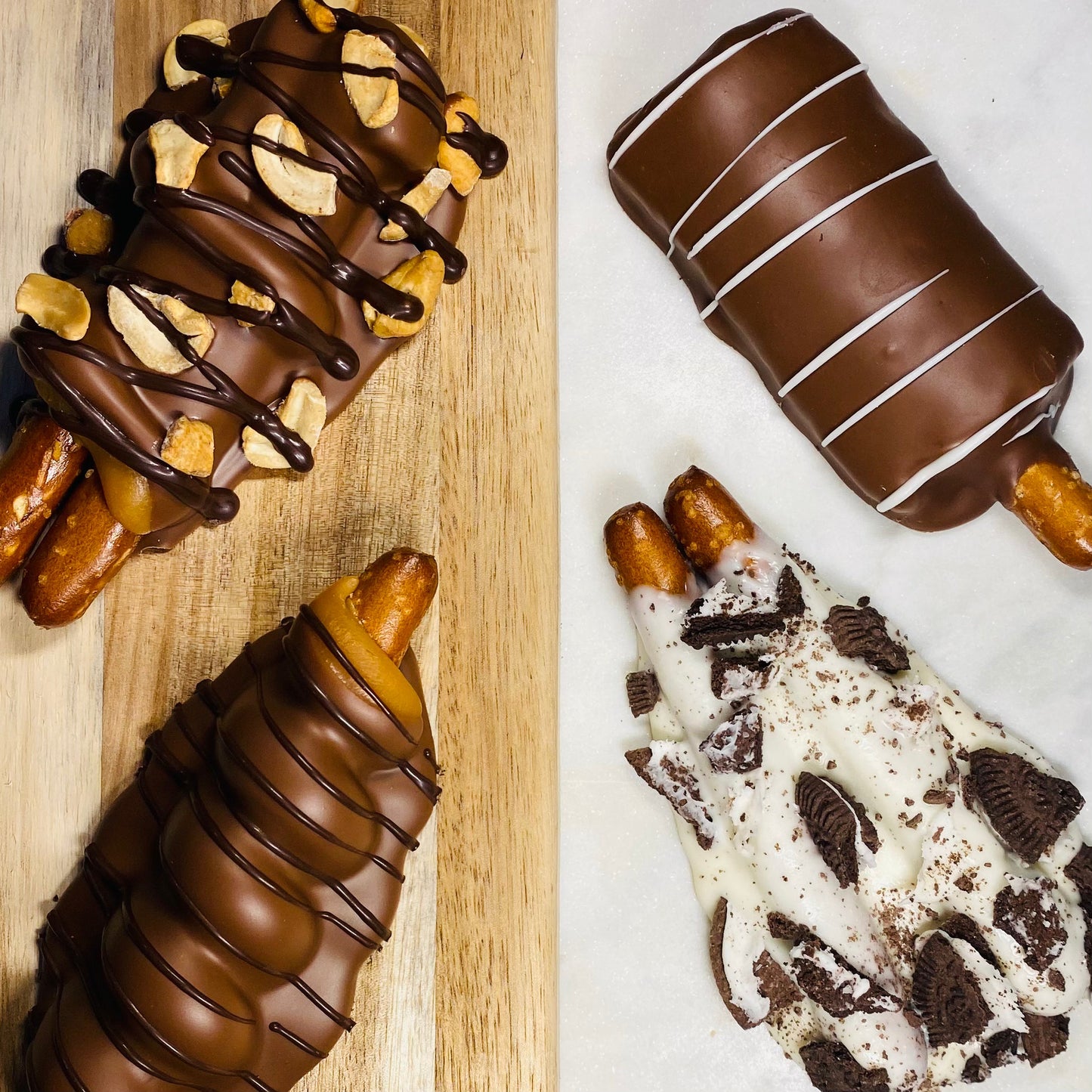 Gluten-Free Pretzel Tower