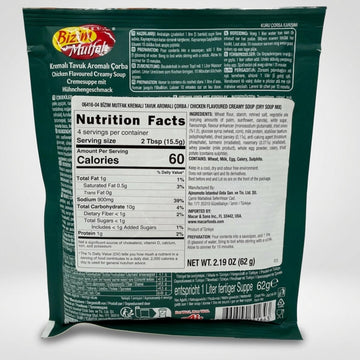Kremalı Tavuk Aromalı Çorba (50g)