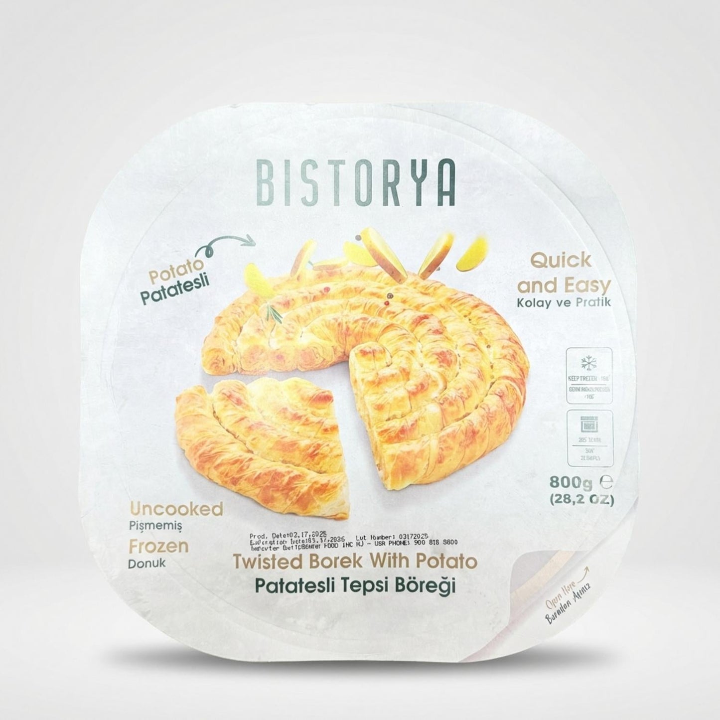 Twisted Borek With Potato (800g)by bistorya