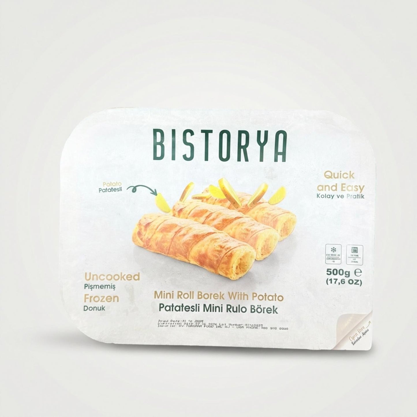 Mini Roll Borek With Potato (500g) by bistorya