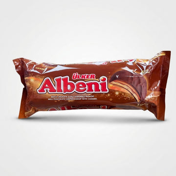 Ulker Albani Milk Chocolate Biscuit with Caramel (300g)