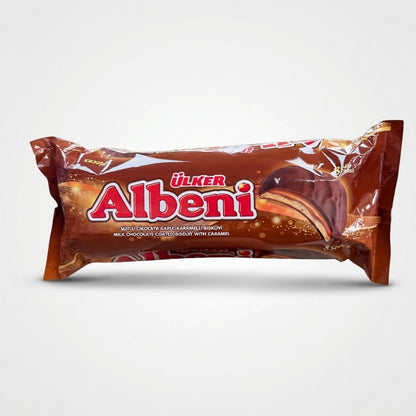 Ulker Albani Milk Chocolate Biscuit with Caramel (300g)