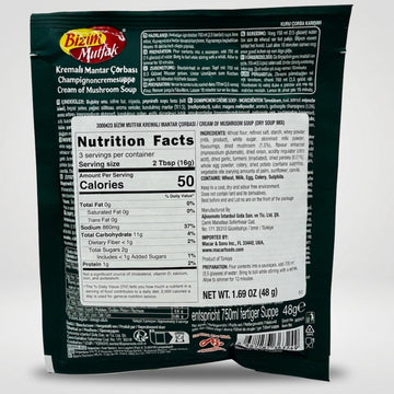Kremali Mantar Çorbası (50g)