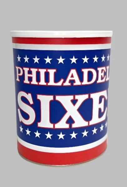 Philadelphia 76ers Gift Tin Basket - Officially Licensed NBA Snacks - Made in USA