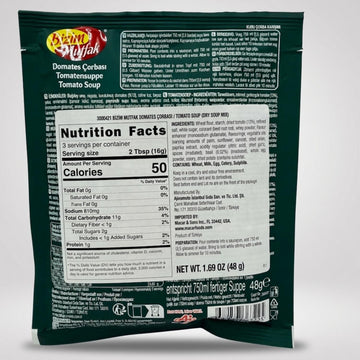 Domates Çorbası Tomato Soup (50g)