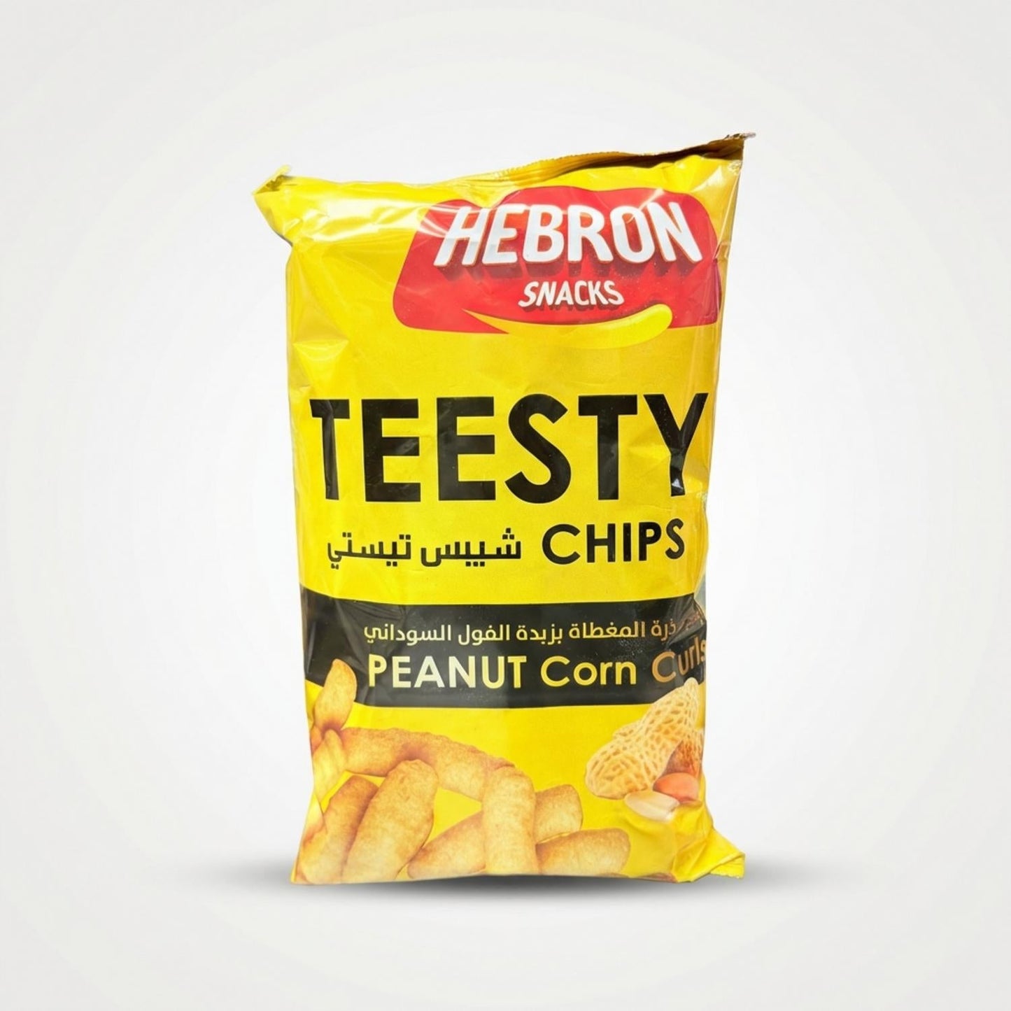 Hebron Teesty peanut corn curls Chips (105g)