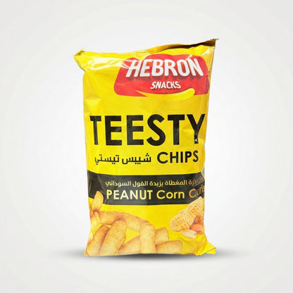 Hebron Teesty peanut corn curls Chips (105g)