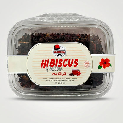 Premium Hibiscus Flowers - Sudan (100g)