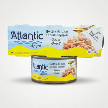 Miettes de thon à l'huile végétale (200g)