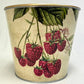 Jenny's Small Berry Gift Tin Basket - Gourmet Snacks in Reusable Berry Tin