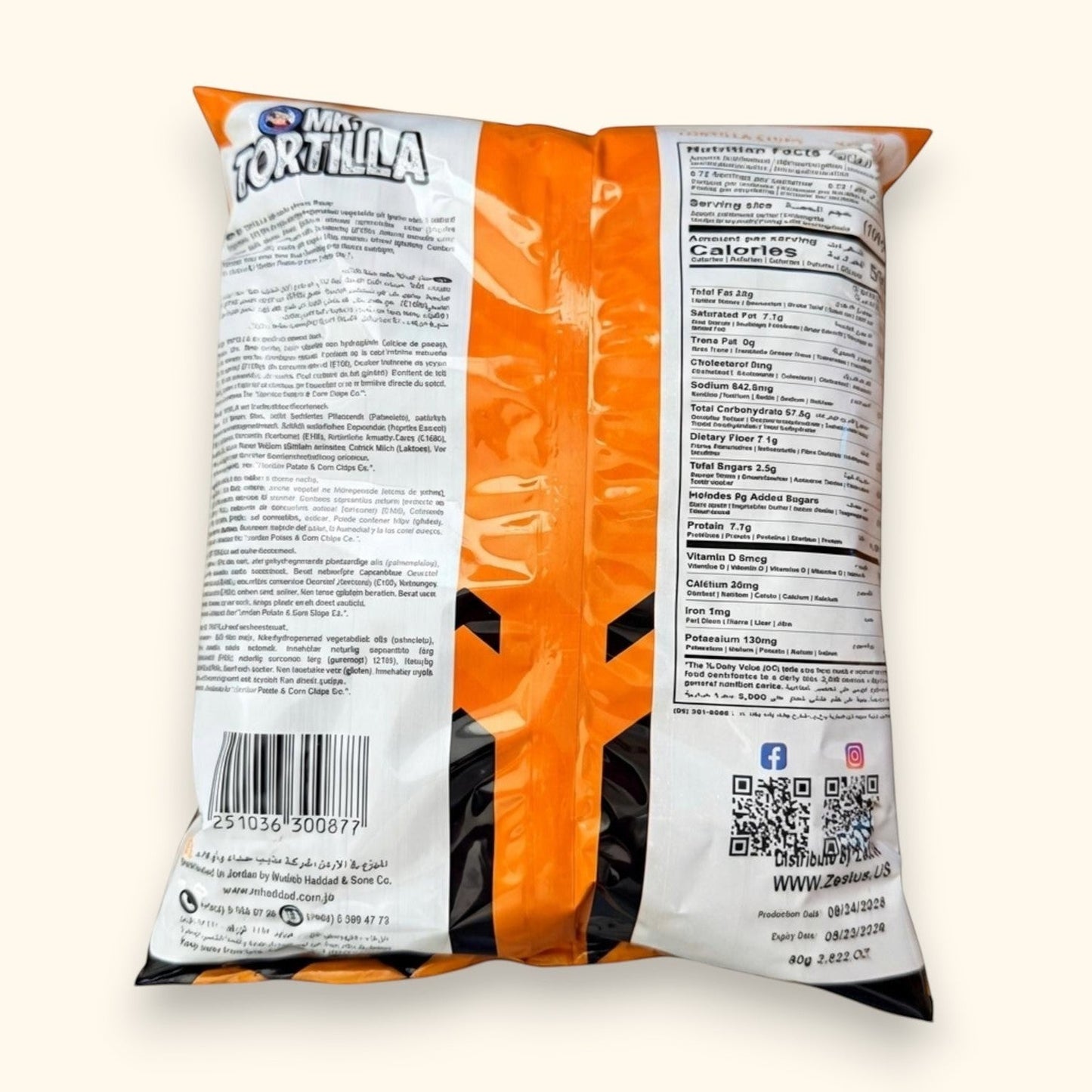 Mr. Tortilla Nacho Carnaval (80g)