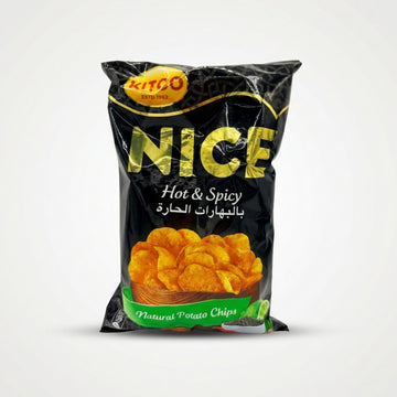 Natural Potato Chips - Hot & Spicy (150g)