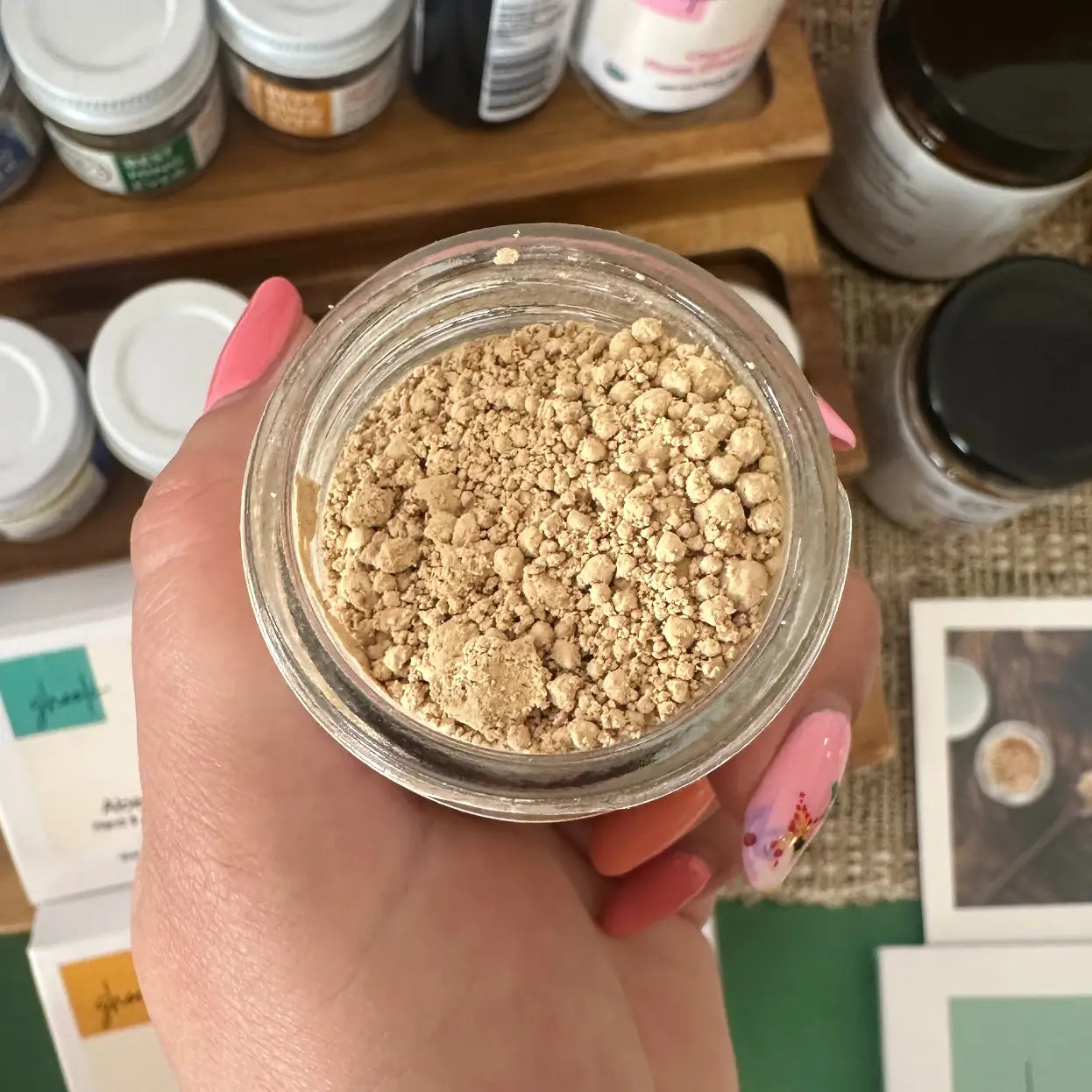 Indian White Sandalwood, Extra Fine Powder