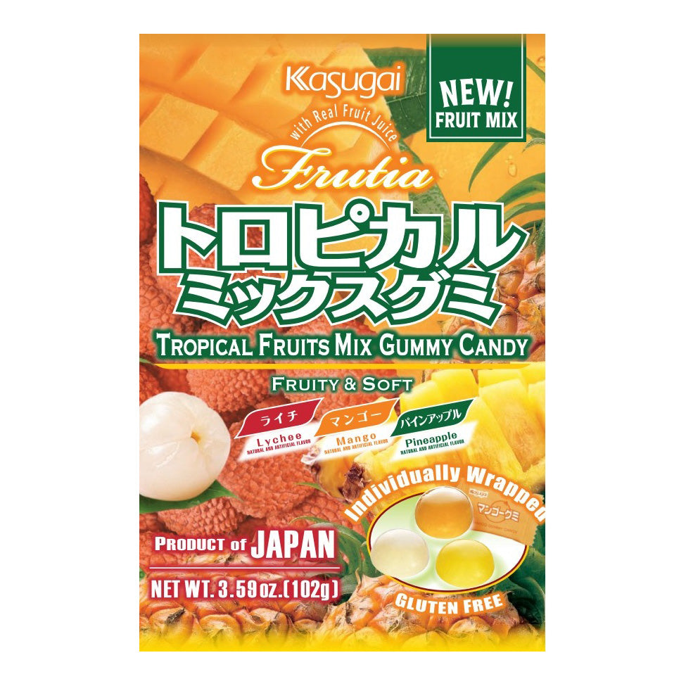 Kasugai Japan Fruit Gummy Candy, 11 Flavors Available!