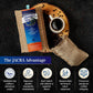 Plantation Blue 100% Jamaica Blue Mountain Coffee - Dark Roasted Beans (12oz)