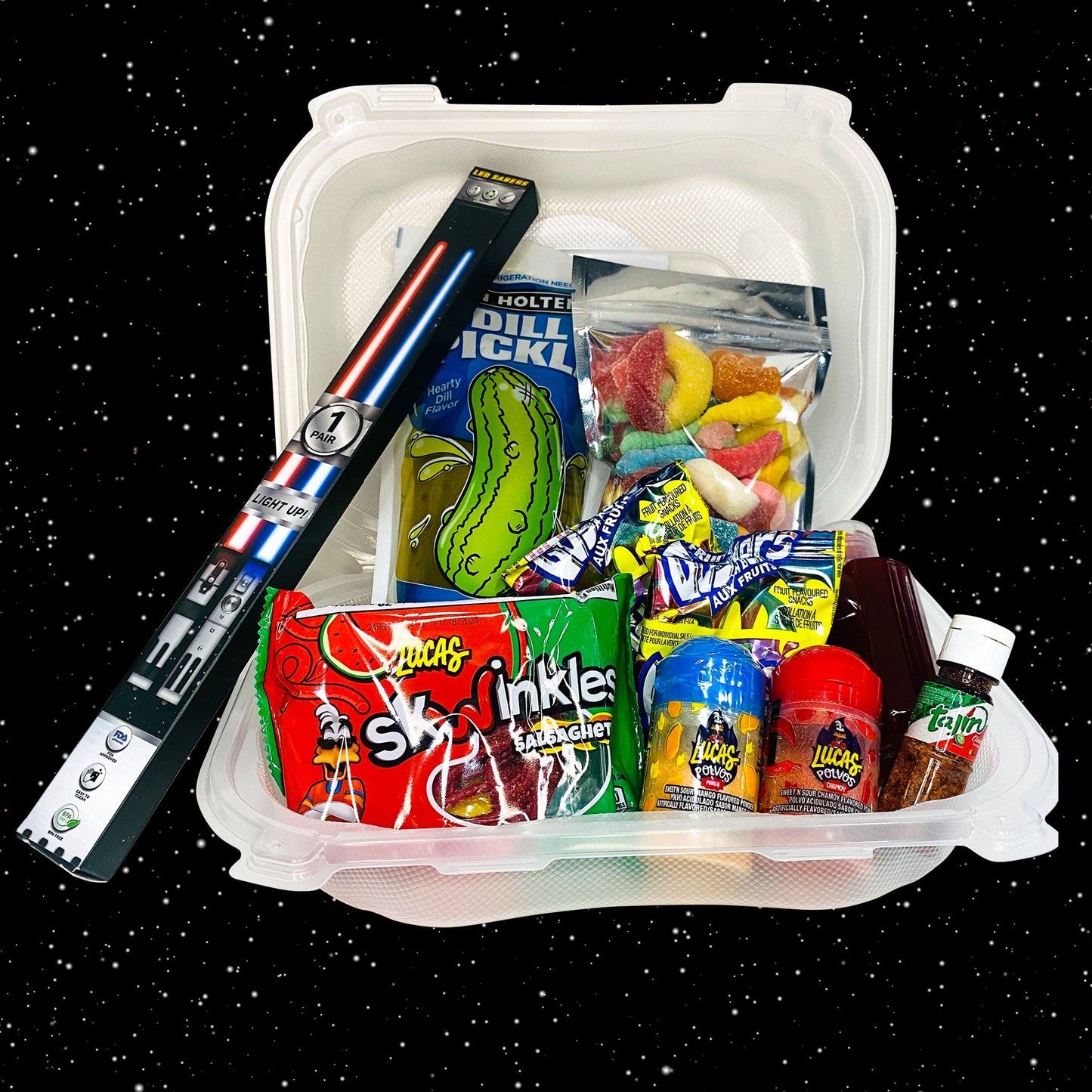 Chamoy Pickle Kit Light Saber Chopstick Edition