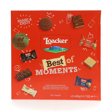 Loacker Best Of Moments Wafer Assortment 400g