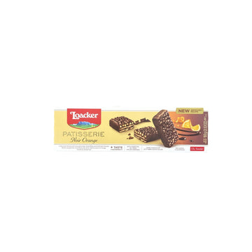 Loacker Patisserie Noir Orange – Dark Chocolate Wafer