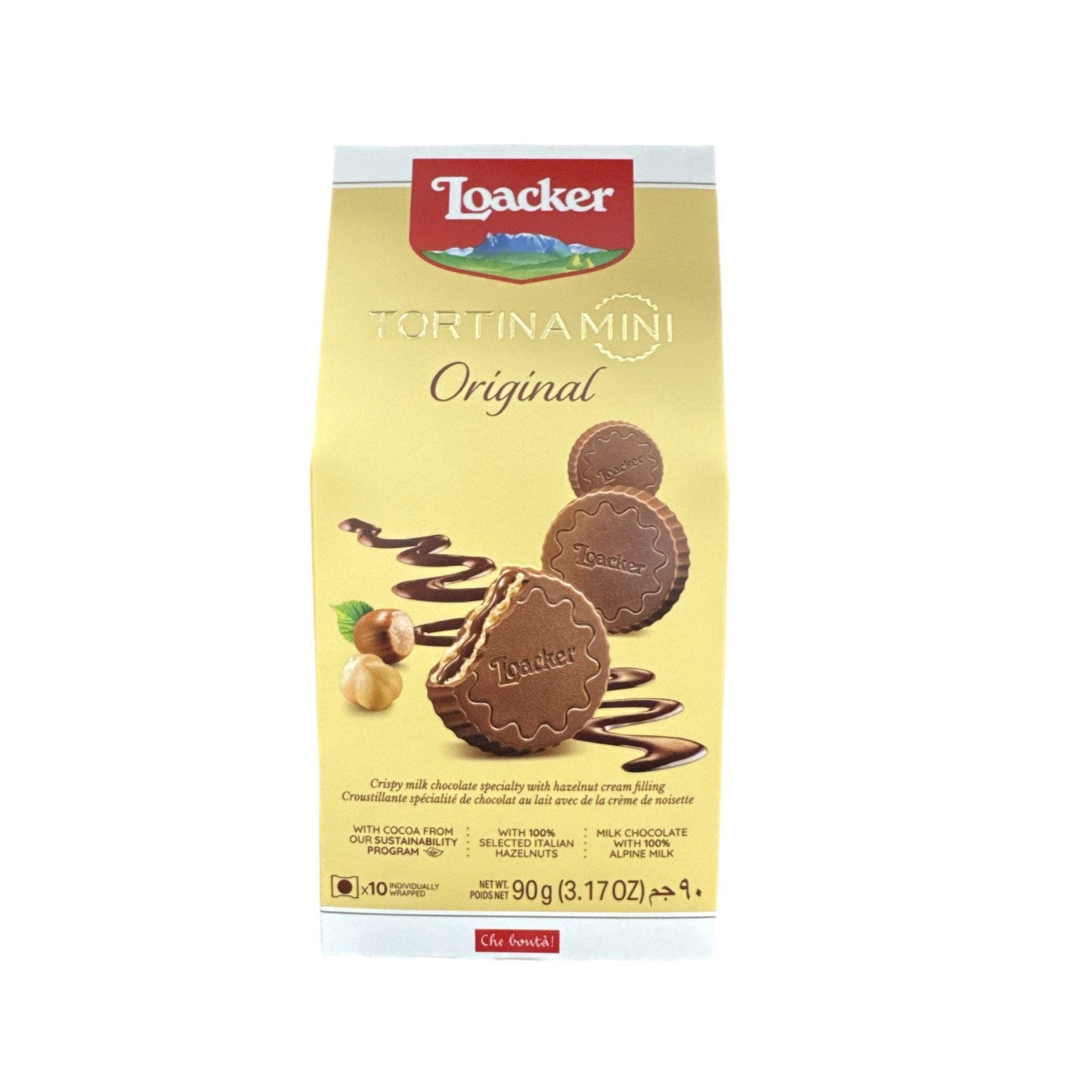 Loacker Tortina Mini Original Chocolate Snack