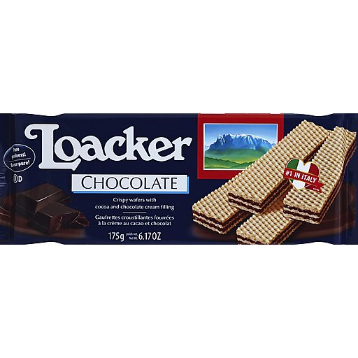 Loacker Classic Chocolate Wafer Cookies – 175g
