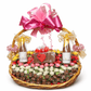 Chocolate Rose Statement Basket