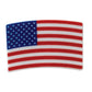 American Flag Cupcake Rings 144ct