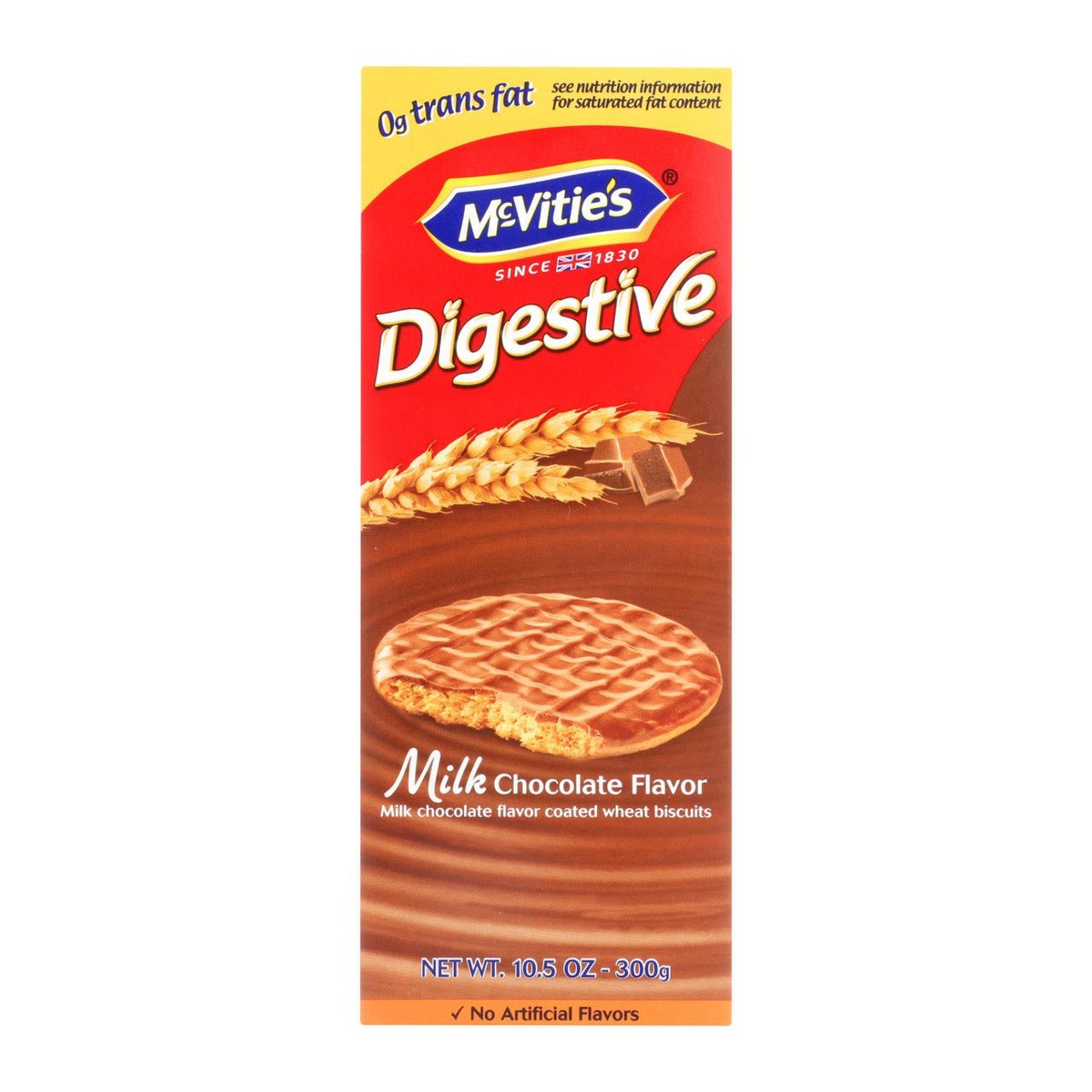 McVitie's Milk Chocolate Digestive Biscuits – 10.5 Oz Box