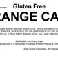 Andy Anand Gluten-Free Orange Cake, 9-Inch, 2.6 lb – Birthday, Valentine's, Anniversary, Christmas, Mother's Day & Holiday Gift Box Dessert