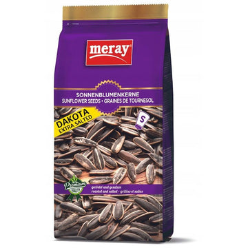 Meray Roasted Sunflower Seeds – Extra Salted 250g Pack