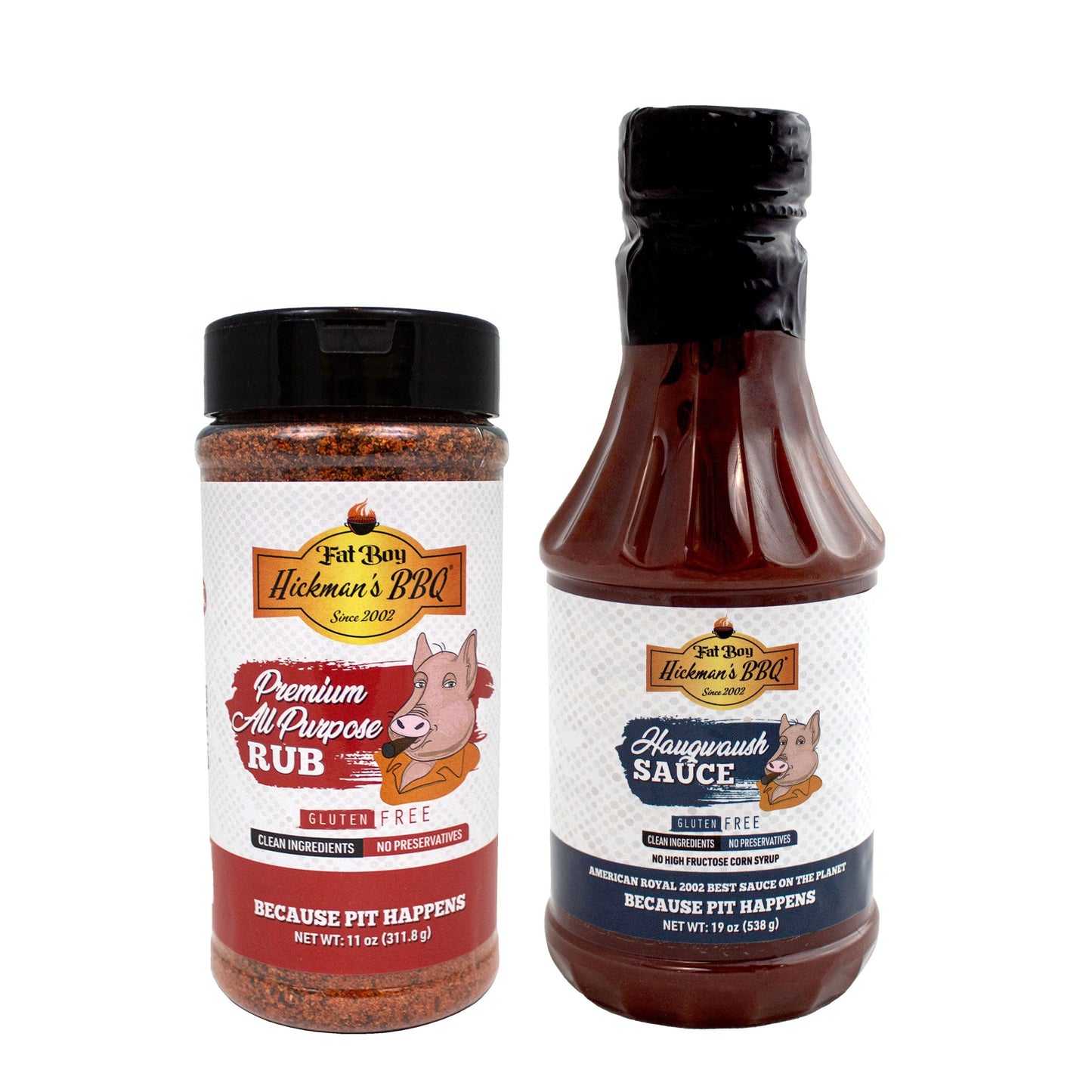 Mild Rub and Sauce Package