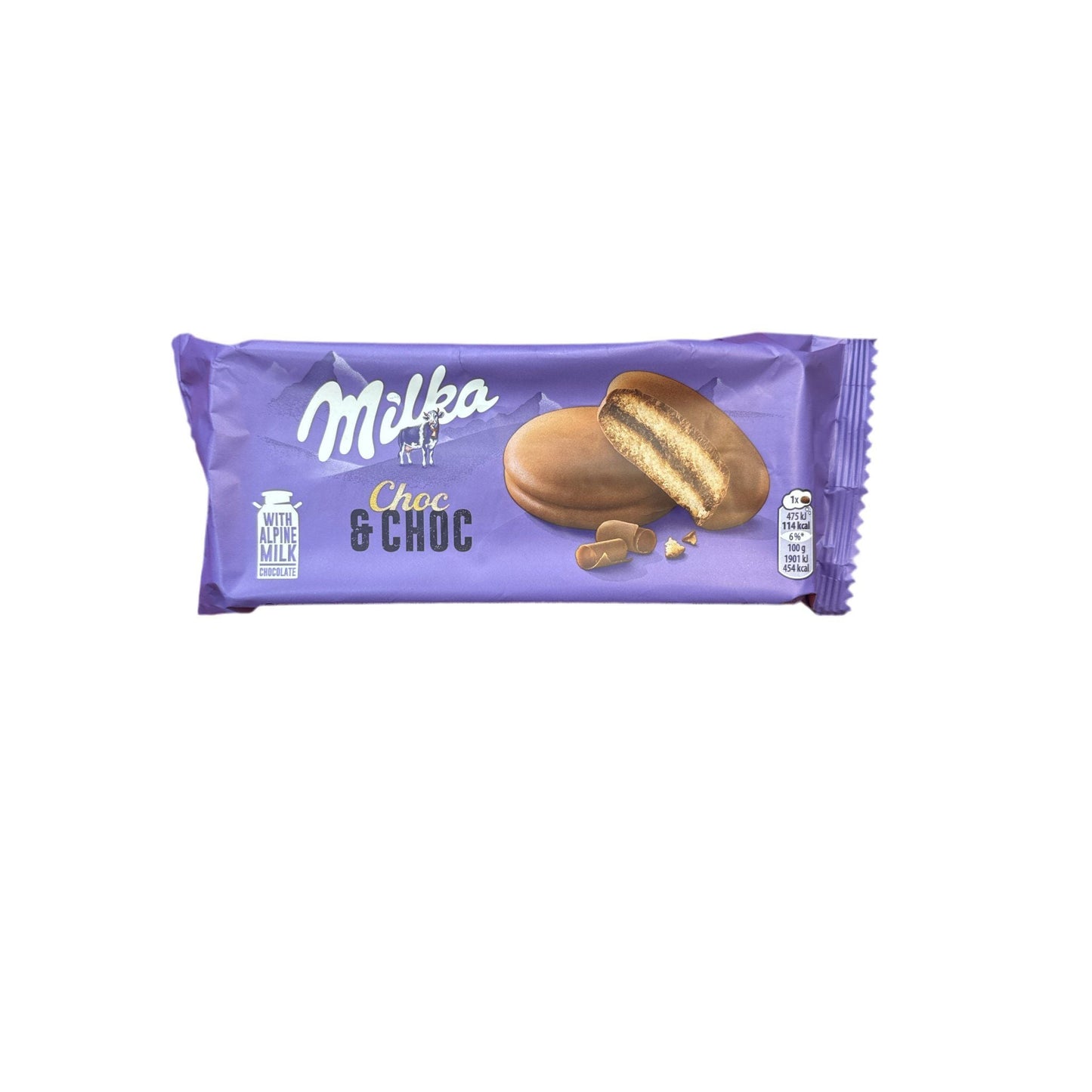 Milka Choc & Choc Chocolate Bar