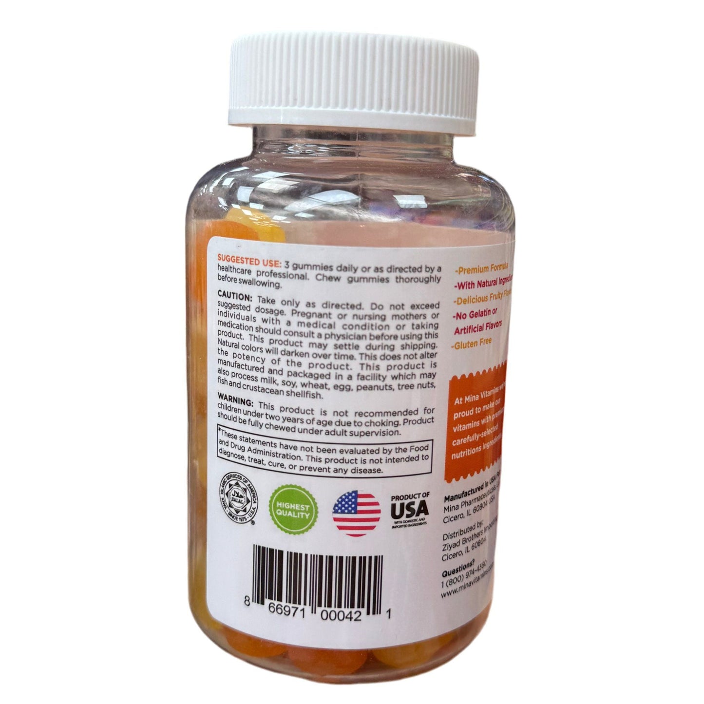 Mina Vitamins Halal Omega 3 + DHA6