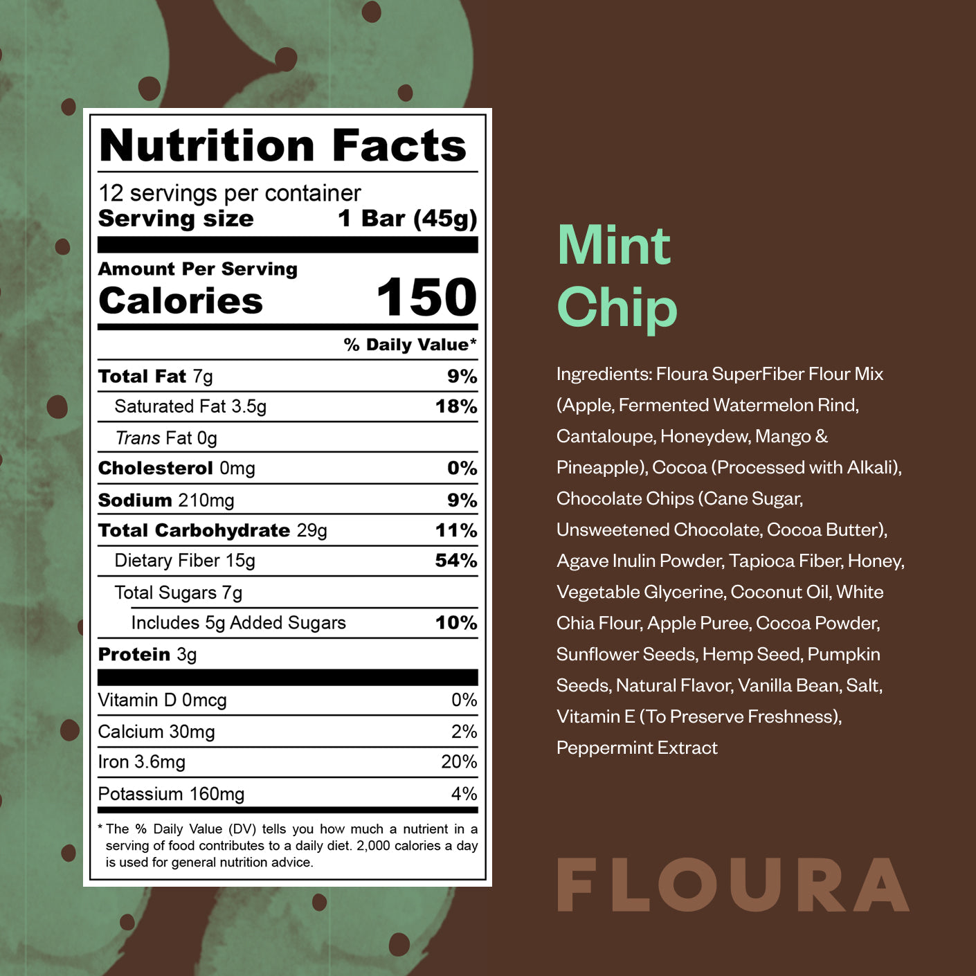 Floura Daily Fiber Bars