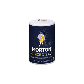 Morton Iodized Table Salt 24/26z