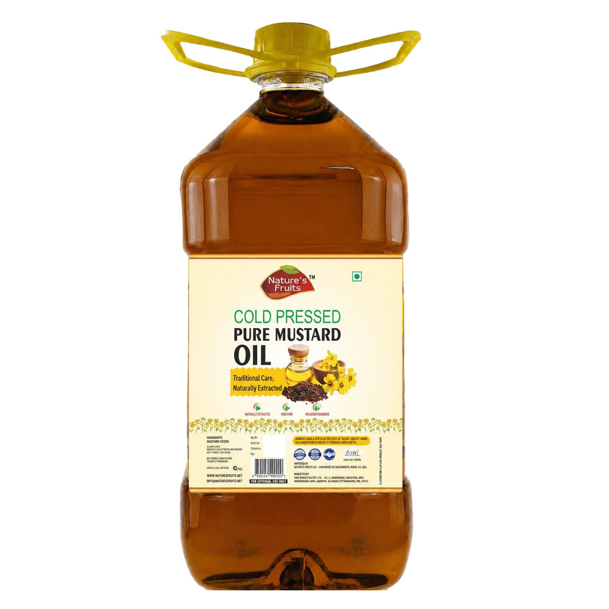 Cold Pressed Pure Mustard Oil