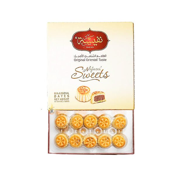 Nafeesah Maamoul Dates – Traditional Middle Eastern Cookies 500g
