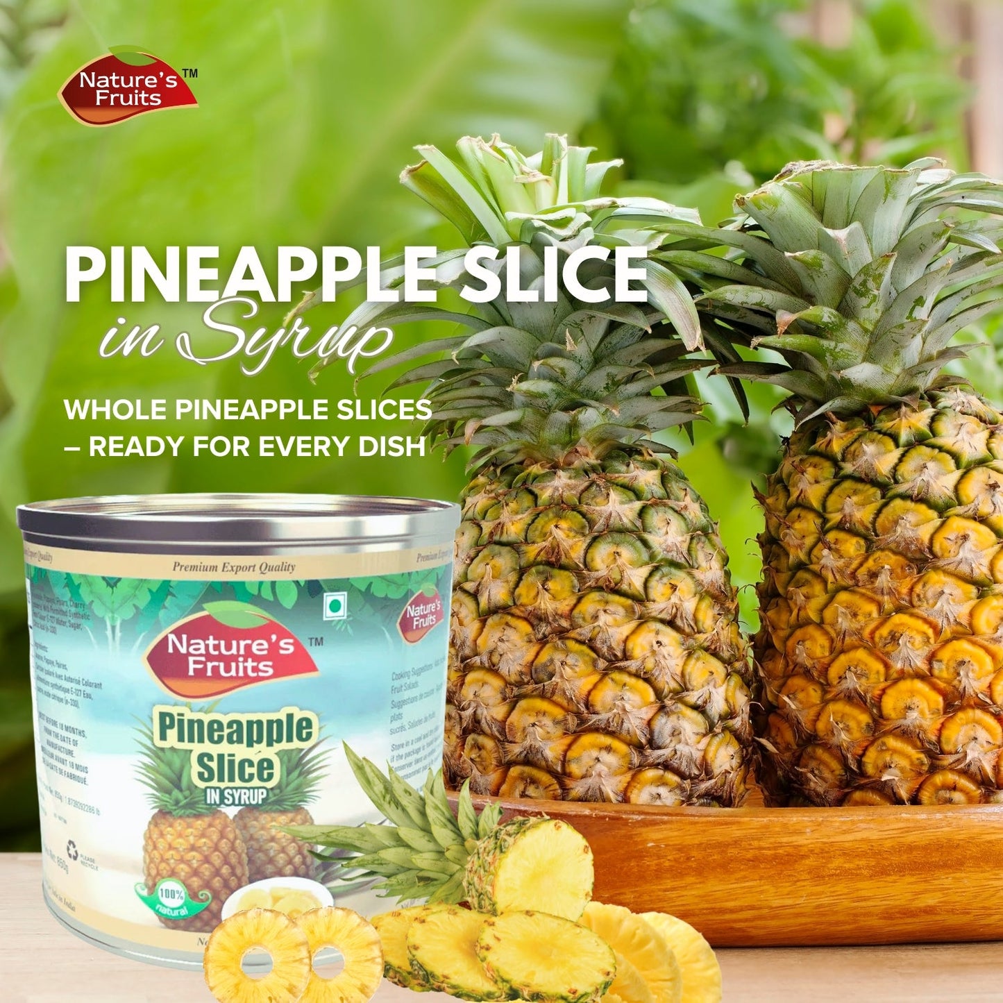PINEAPPLE SLICE 6.83 LBS