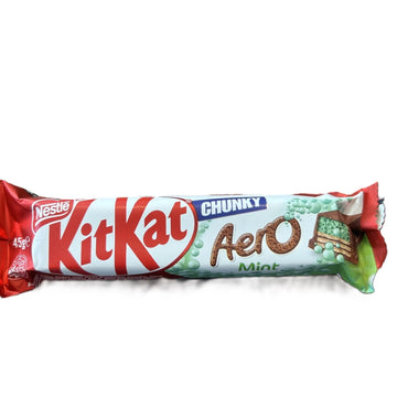 KitKat Chunky Aero Mint – Minty Chocolate Wafer Bar 45g (Australia)