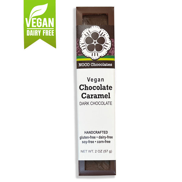 Vegan Dark Chocolate Covered Salted Caramel