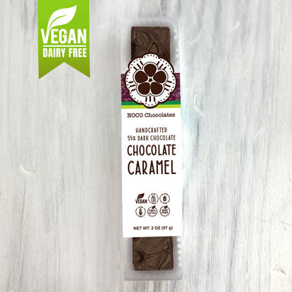 Vegan Dark Chocolate Covered Chocolate Caramel