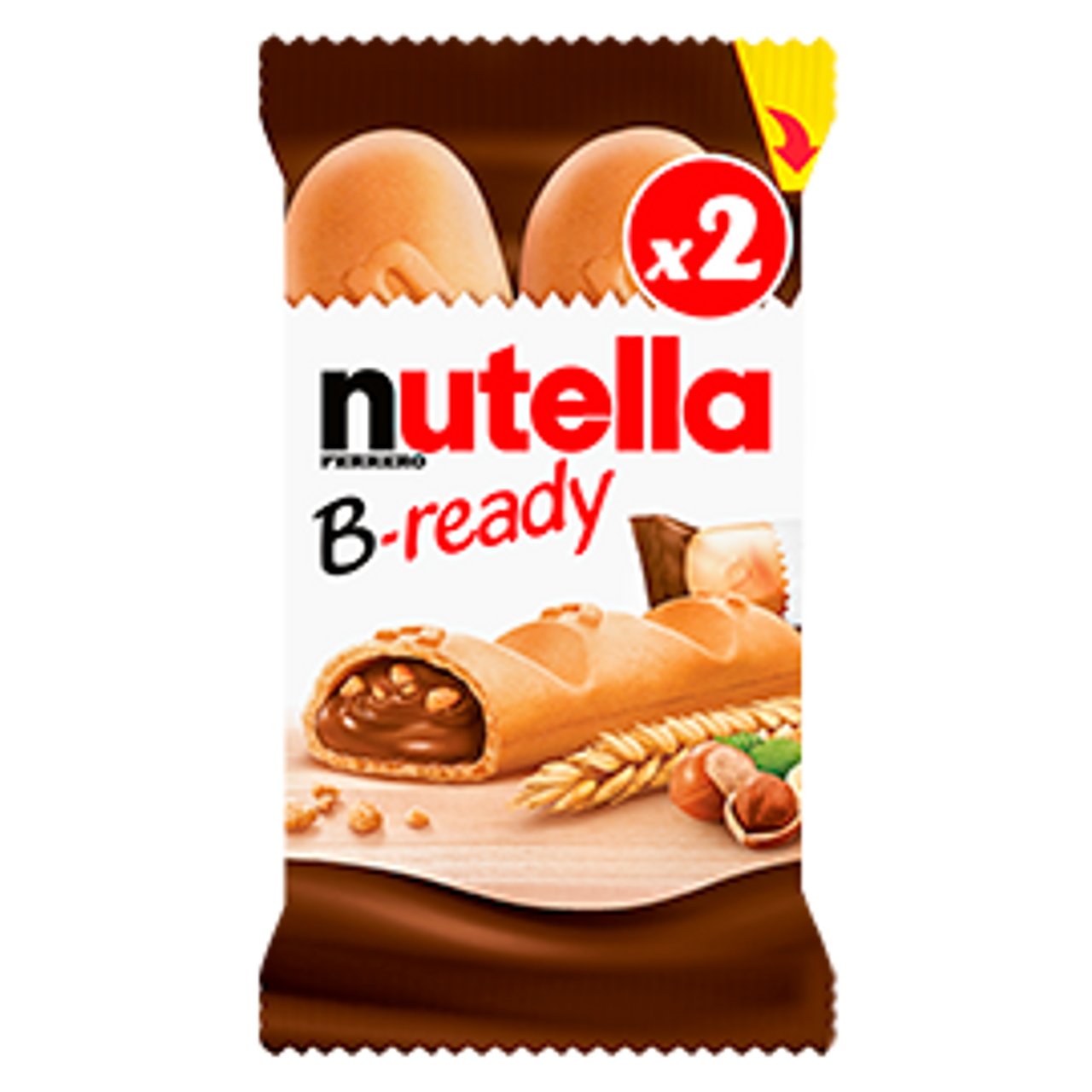 Nutella B-ready Biscuits 44g – Crispy Wafer Snack