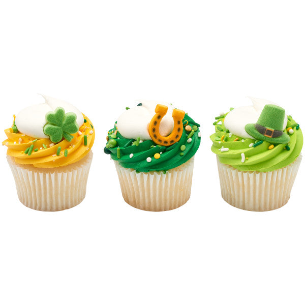 Edible, Good Luck Assortment Sugars, Dec-Ons® Decorations, 108 pieces